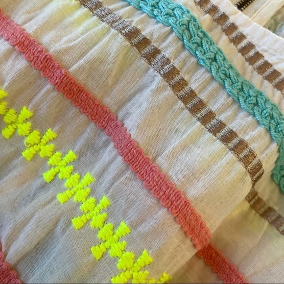 Plenty by Tracy Reese Neon & Cream Fit & Flare Dress size 2 & 8 - Picture 11 of 16